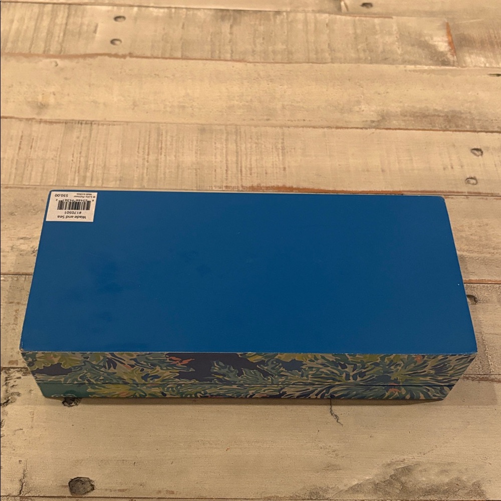 Lilly Pulitzer Wade & Sea Large Lacquer Box NWT - Picture 3 of 11